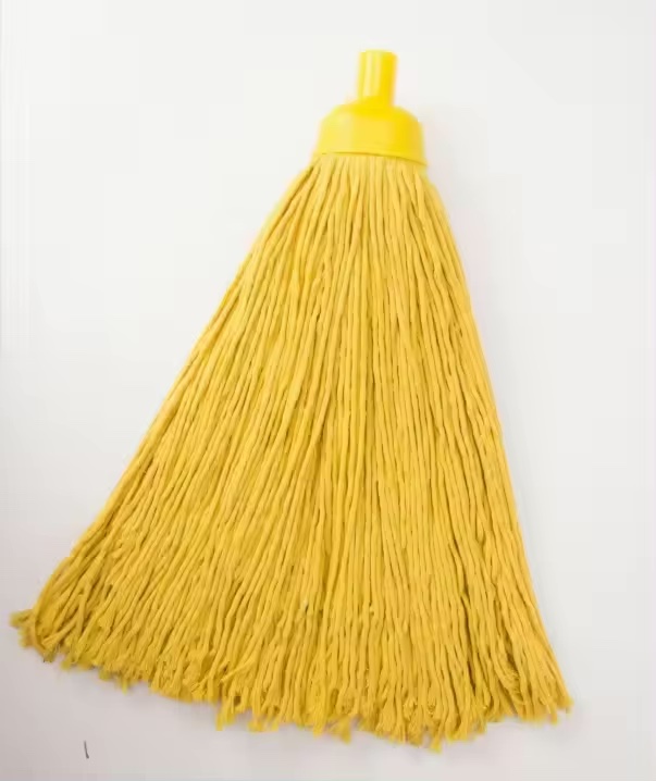 Green yarn cotton Round Mop Head Refill Replacement Mop Head For Floor Cleaning product