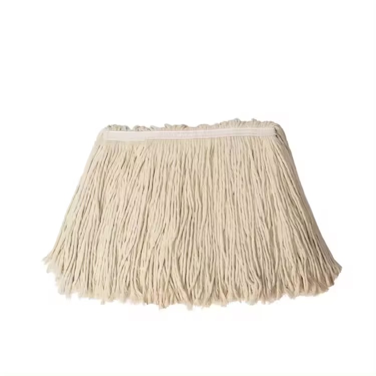Custom Standard Lobby Wet Mop Floor Cleaning Cotton Mop Replacement Head For industrial 