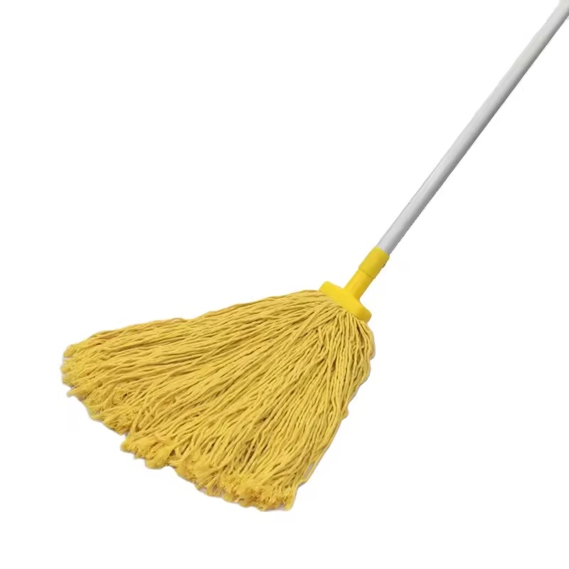 O-Cleaning Premium Screw-on Synthetic Cotton Mop Head Replacement With American TCut-End String Wet Mop Refill