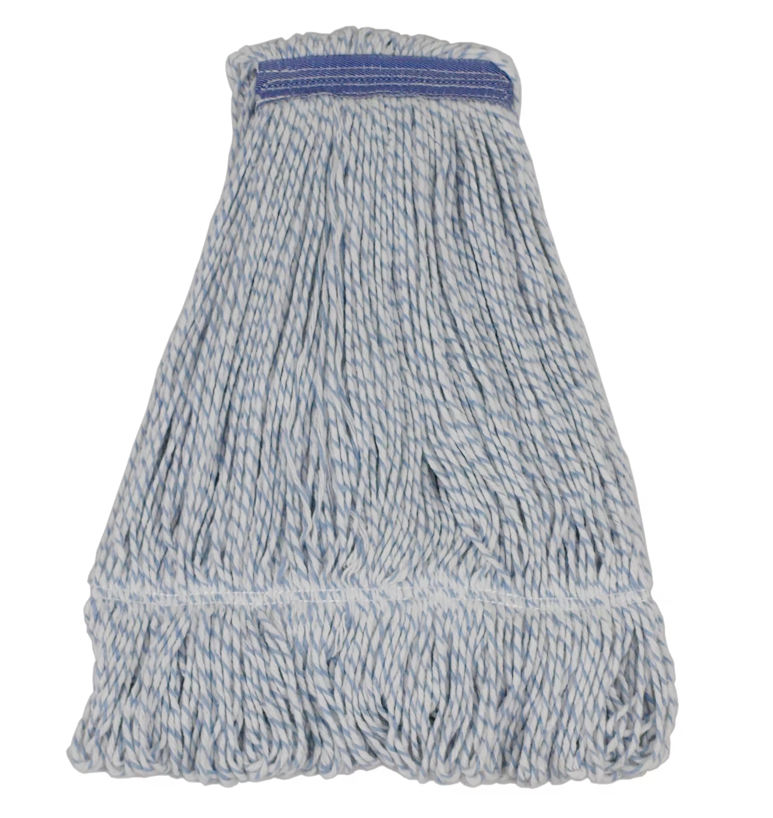 Floor Cleaning String Rayon Wet Mop Looped End Industrial Cleaning Cotton Mop Head