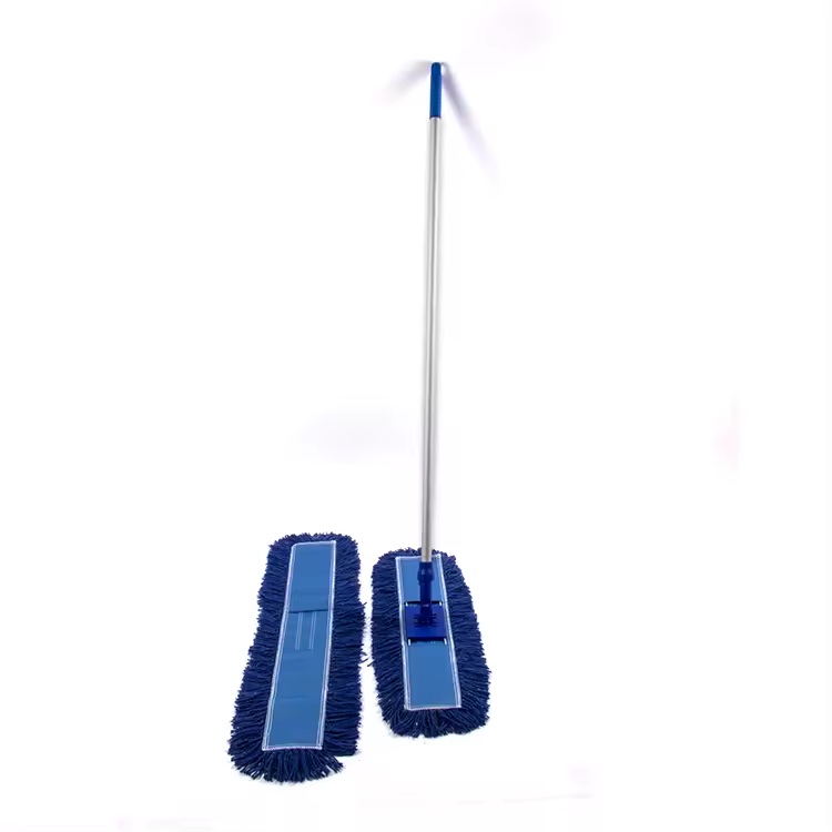 flat industrial dust mop