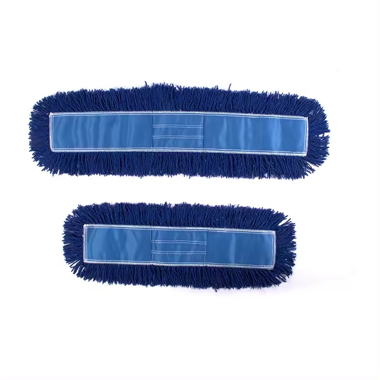 flat industrial dust mop