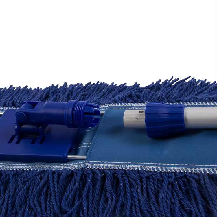 flat industrial dust mop