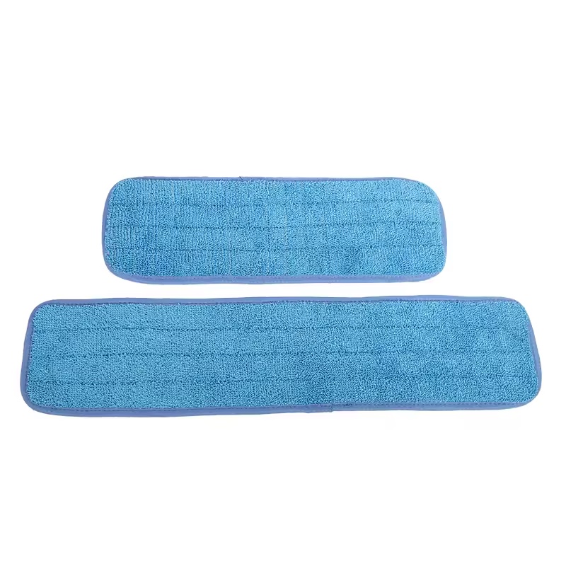 Blue Microfiber Looped Wet Mop Pads
