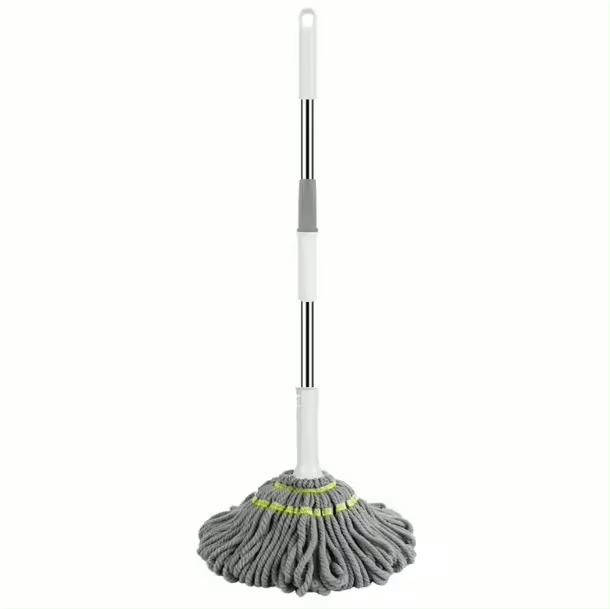 Customized Color Replaceable Cleaning Microfiber Twist Floor Mop For Home Use
