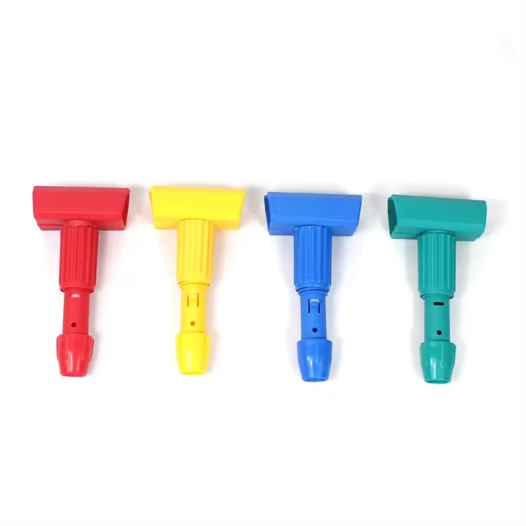 heavy duty double sided microfiber kentucky mop plastic clip