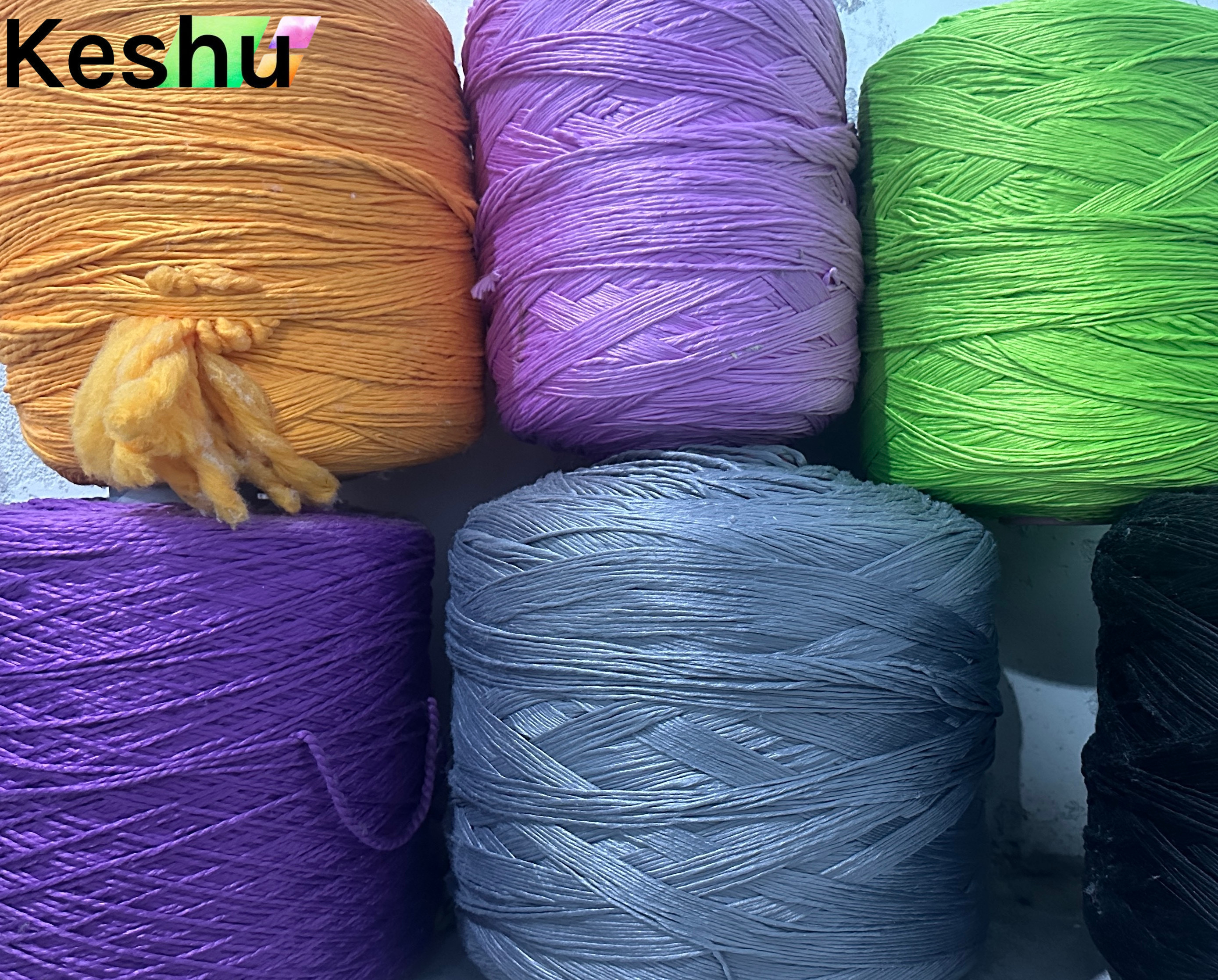 Manufacturer Price High Quality Colorful Microfiber Yarn Mop Refill