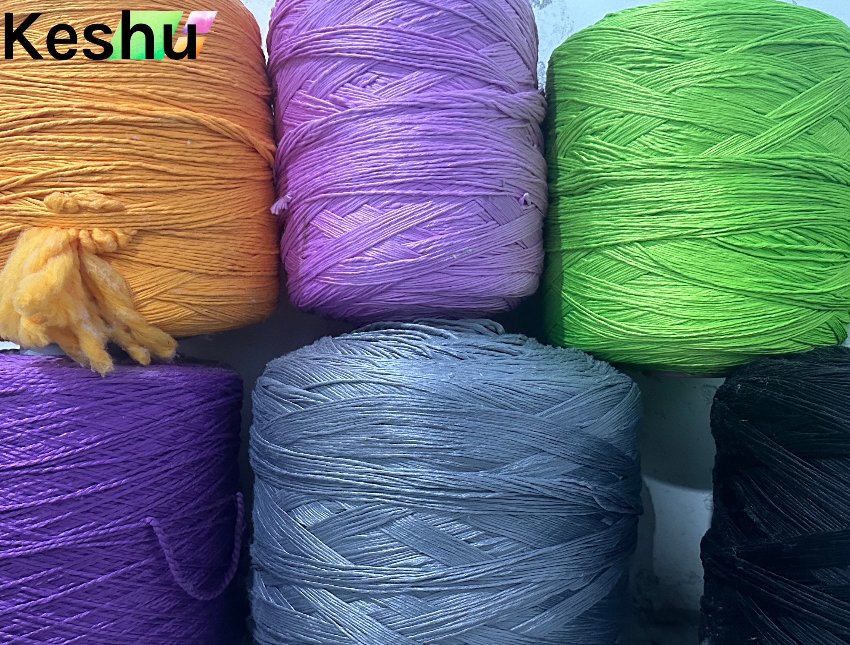 Professional Factory Supply Color Optional Dty 100% polyester microfiber mop yarn for making mop