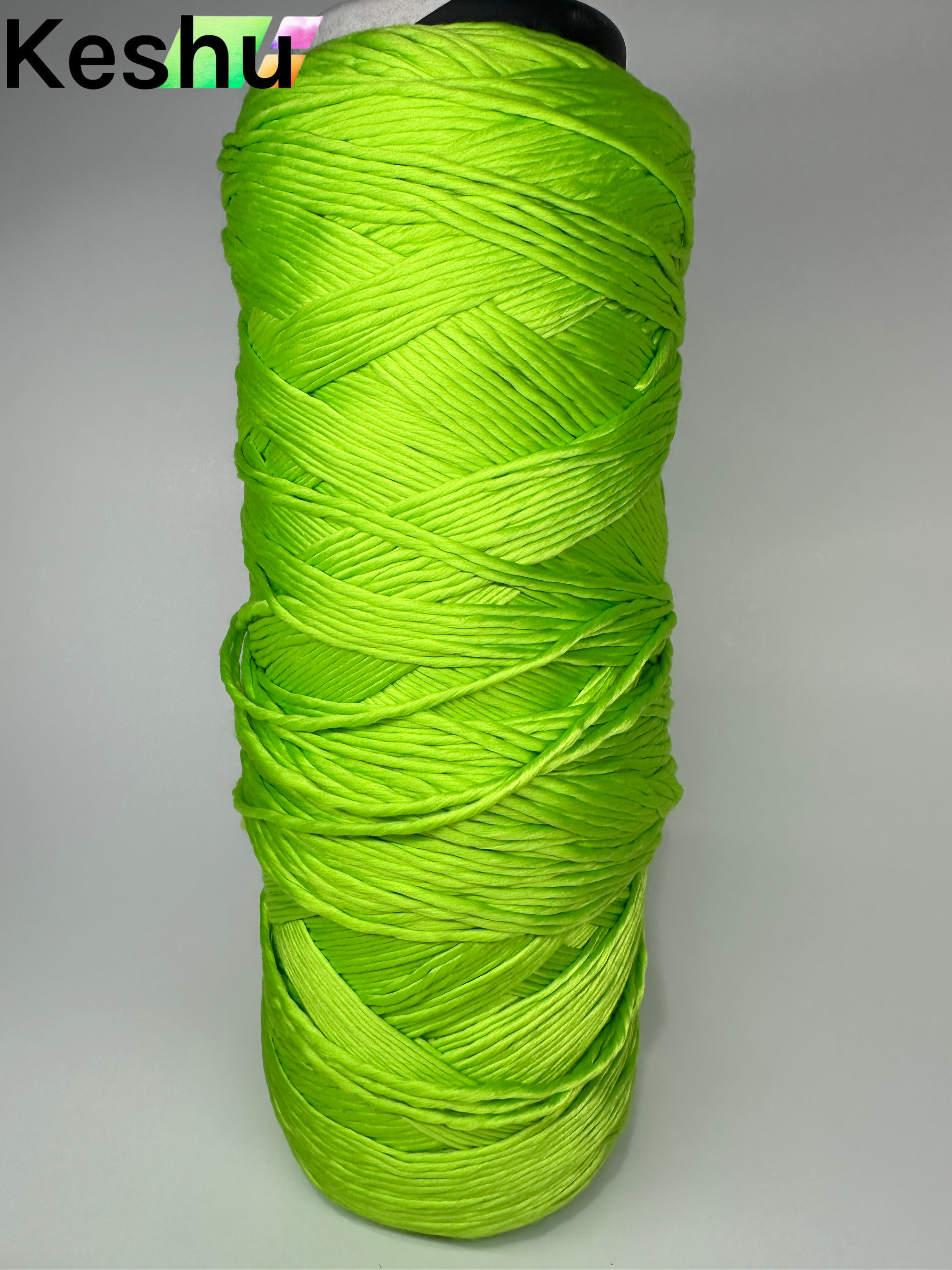 China New Design Customized 100% Polyester Green Microfiber Mop Yarn Manufacturing