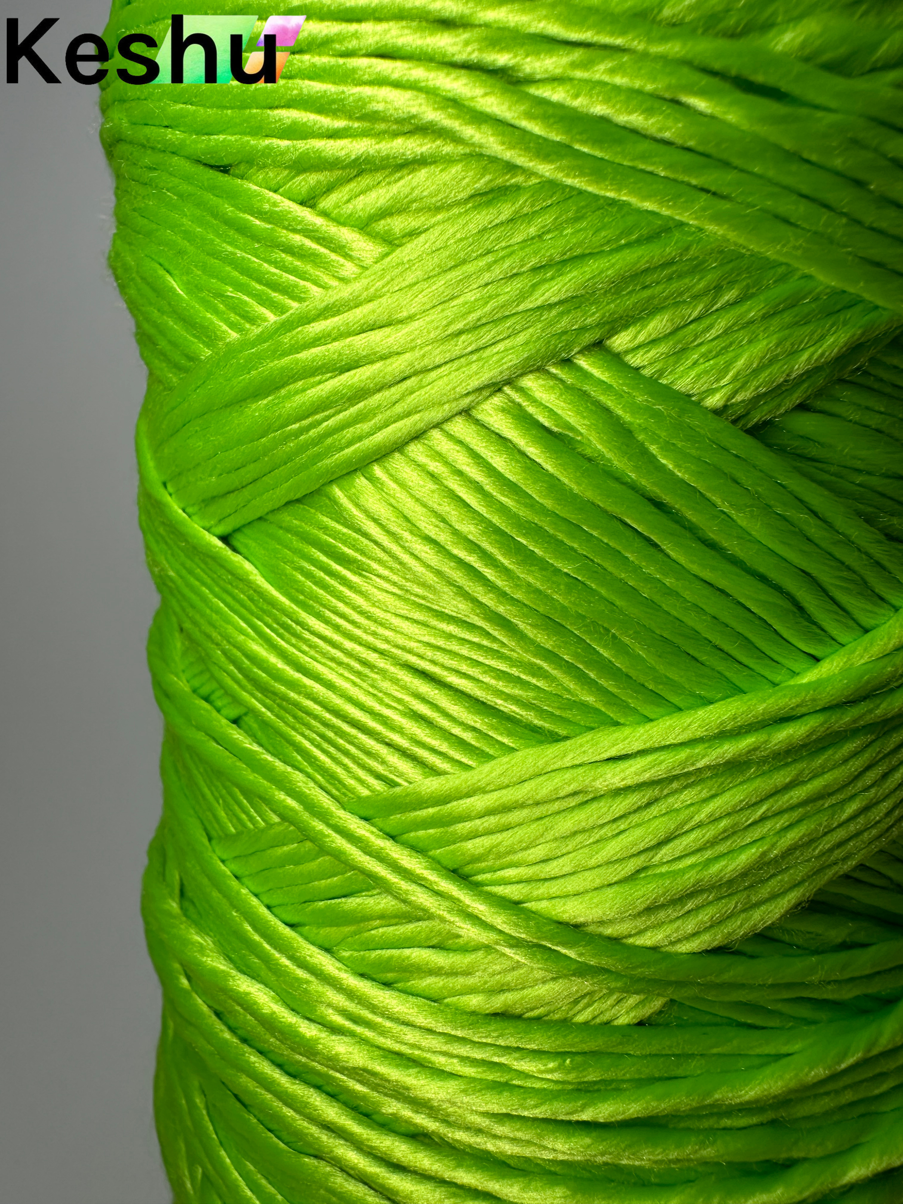 China New Design Customized 100% Polyester Green Microfiber Mop Yarn Manufacturing