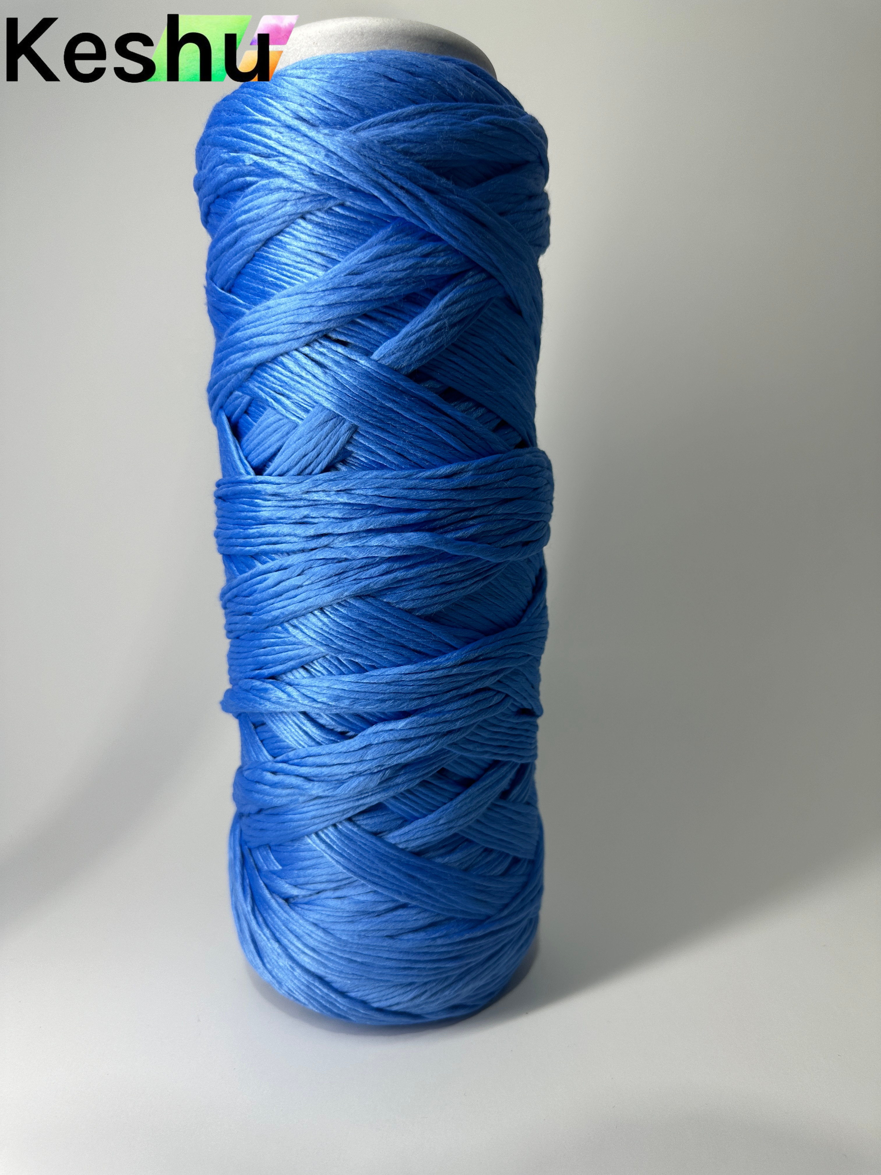 China cheap Microfiber twisted mop yarn 100% polyester blended yarn for mop producing