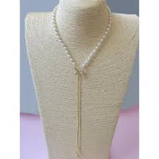 Butterfly Pearl Long Chain Pendant Necklace