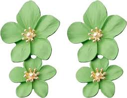 Designer Fancy Flower Shaped Earrings