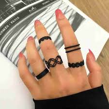 Fashion Latest Stylish Trendy Knuckle Rings Set of 5 for Women