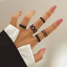 Fashion Latest Stylish Trendy Knuckle Rings Set of 5 for Women