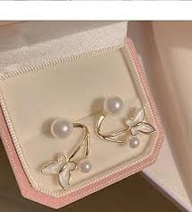 Marble Butterfly Majesty Fashion Gold Earrings