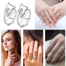 Eternal Embrace: Silver Hug Rings for Bestfriend/Girlfriend