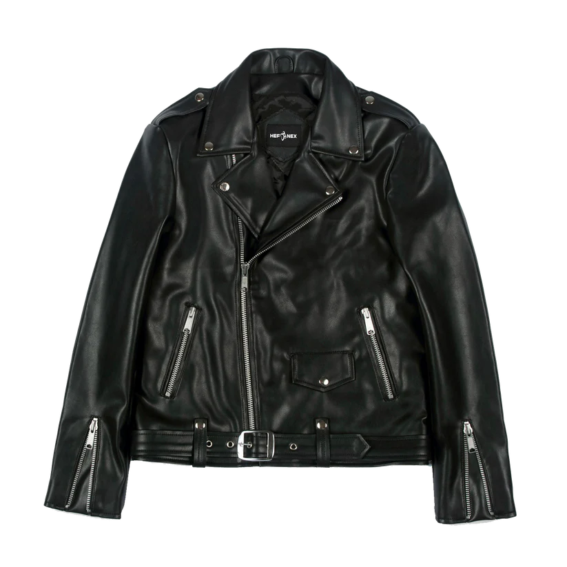 Nirvana Angelic Emblem Leather Jacket - Classic Rock Style for the Modern Rebel