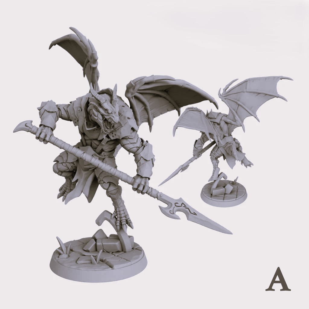 Winged Draconian Assault Troopers