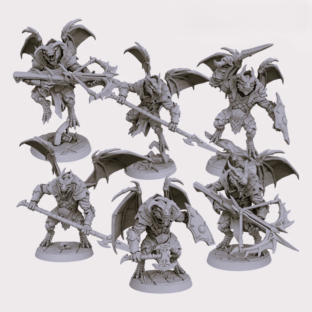 Winged Draconian Assault Troopers