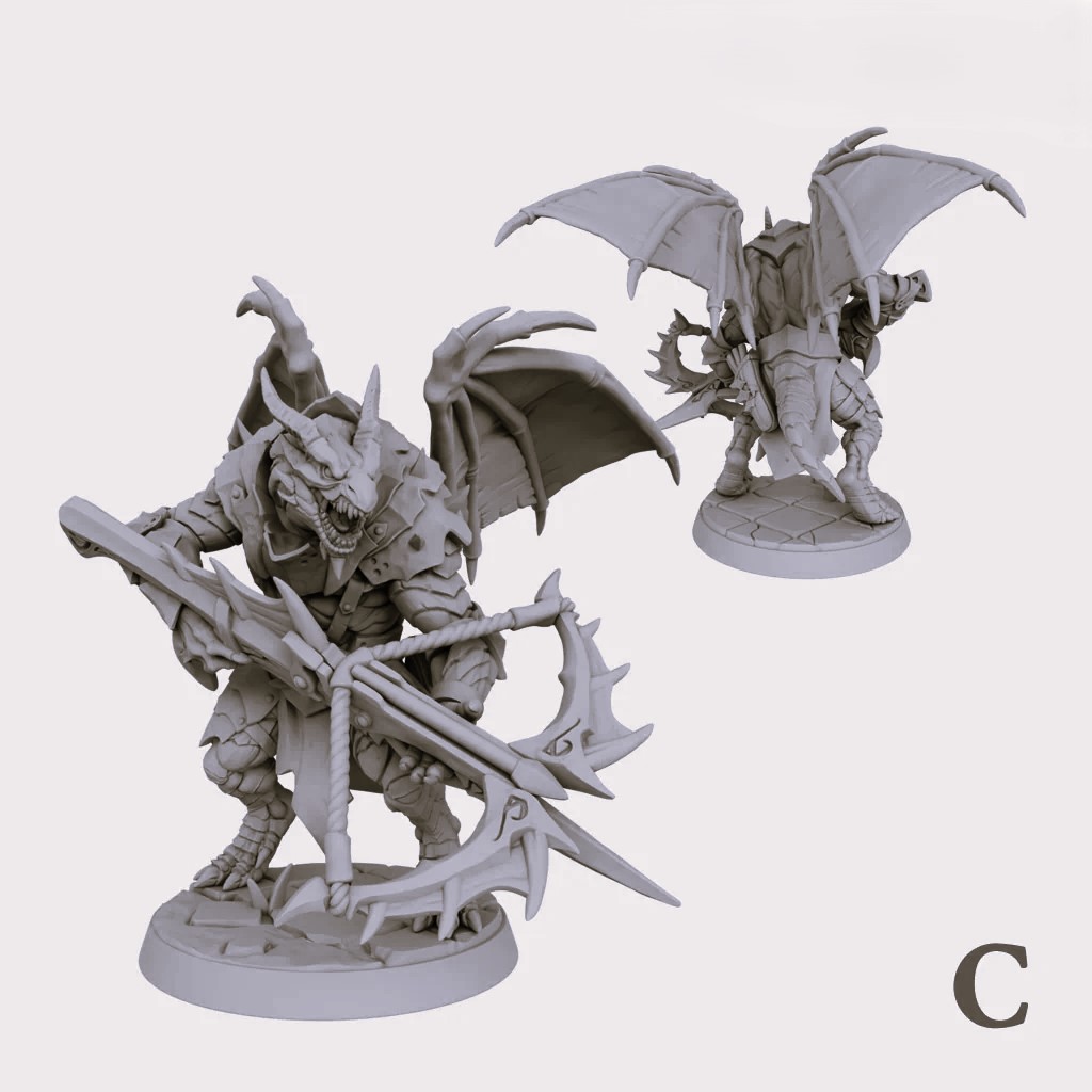 Winged Draconian Assault Troopers