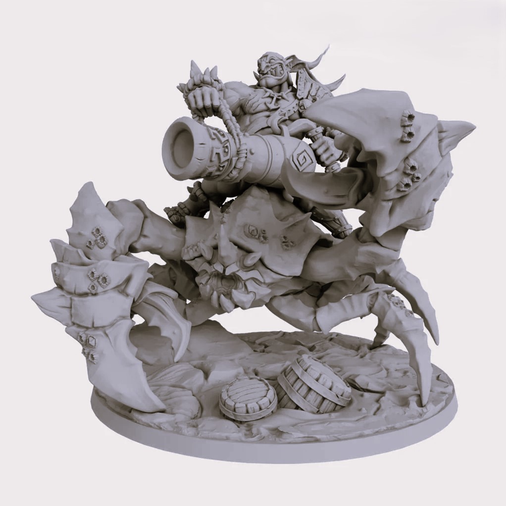 Ogre Chief Cannon Mounted or Unmounted