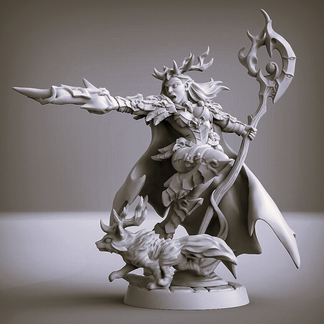 Elf Druid, Dryad, Sorcereress, Witch, Wizard