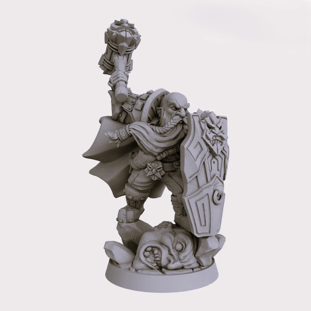 Dwarf Ogre Slayer, Fighter, Paladin