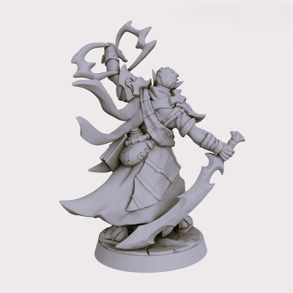 Elf Warlock, Sorcerer, Wizard