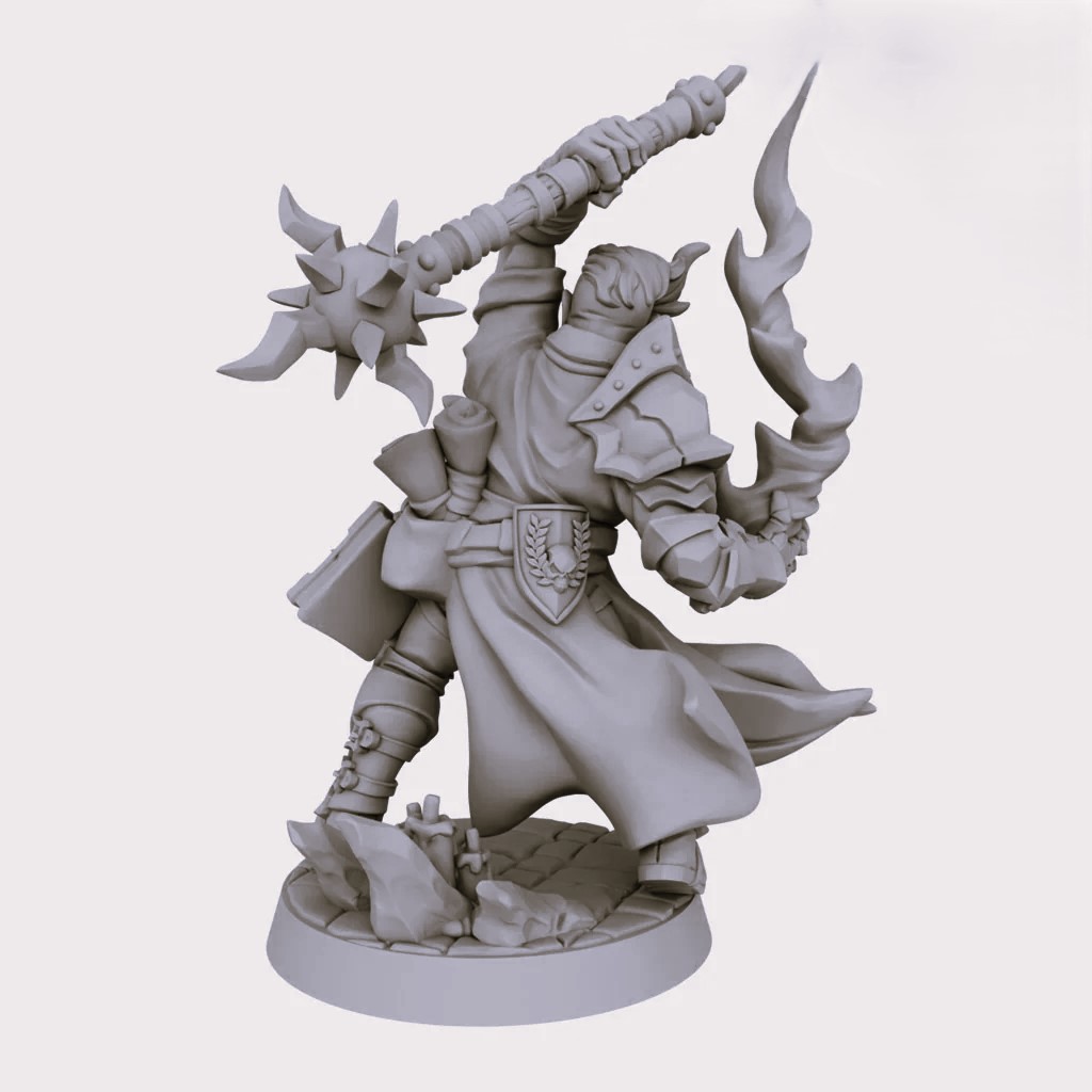 Human Paladin, Justicar, Crusadar, Inquisitor