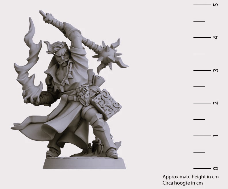 Human Paladin, Justicar, Crusadar, Inquisitor