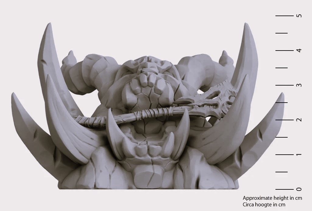 Orc Warshrine With Axe