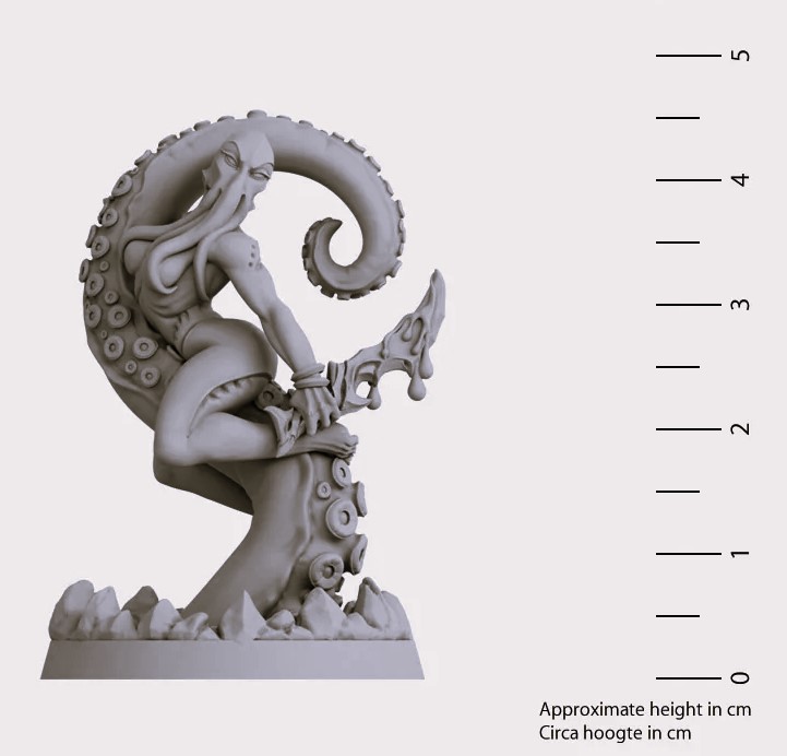 Saskia - The Provocative Illithid Beauty