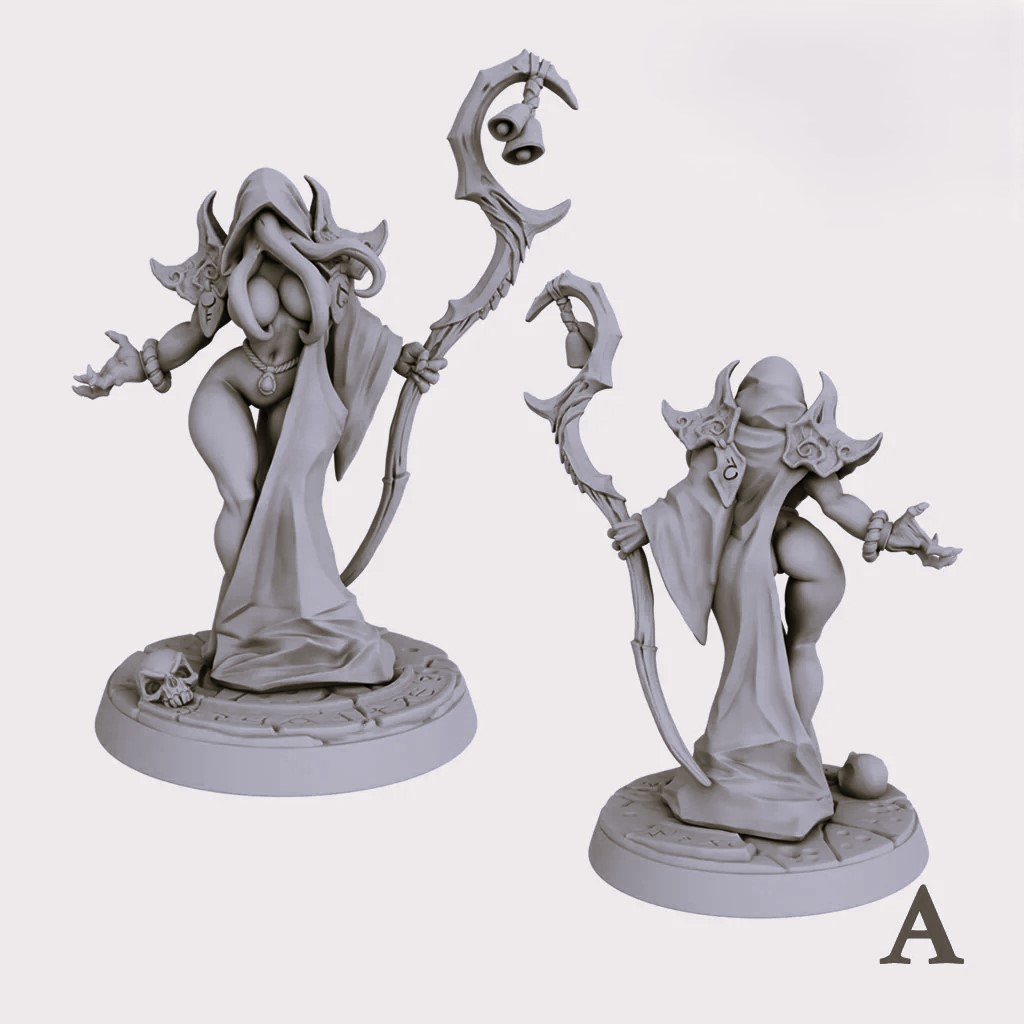 The Deadly Enchantress - Illithid Beauty