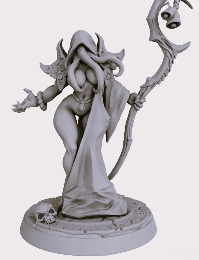 The Deadly Enchantress - Illithid Beauty