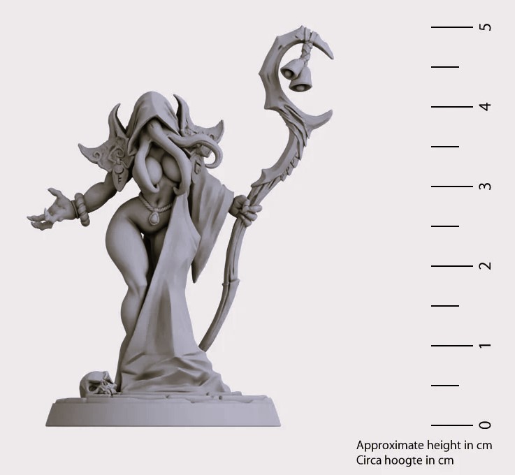 The Deadly Enchantress - Illithid Beauty