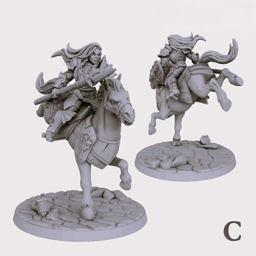 Mounted Elite Fighters Squad