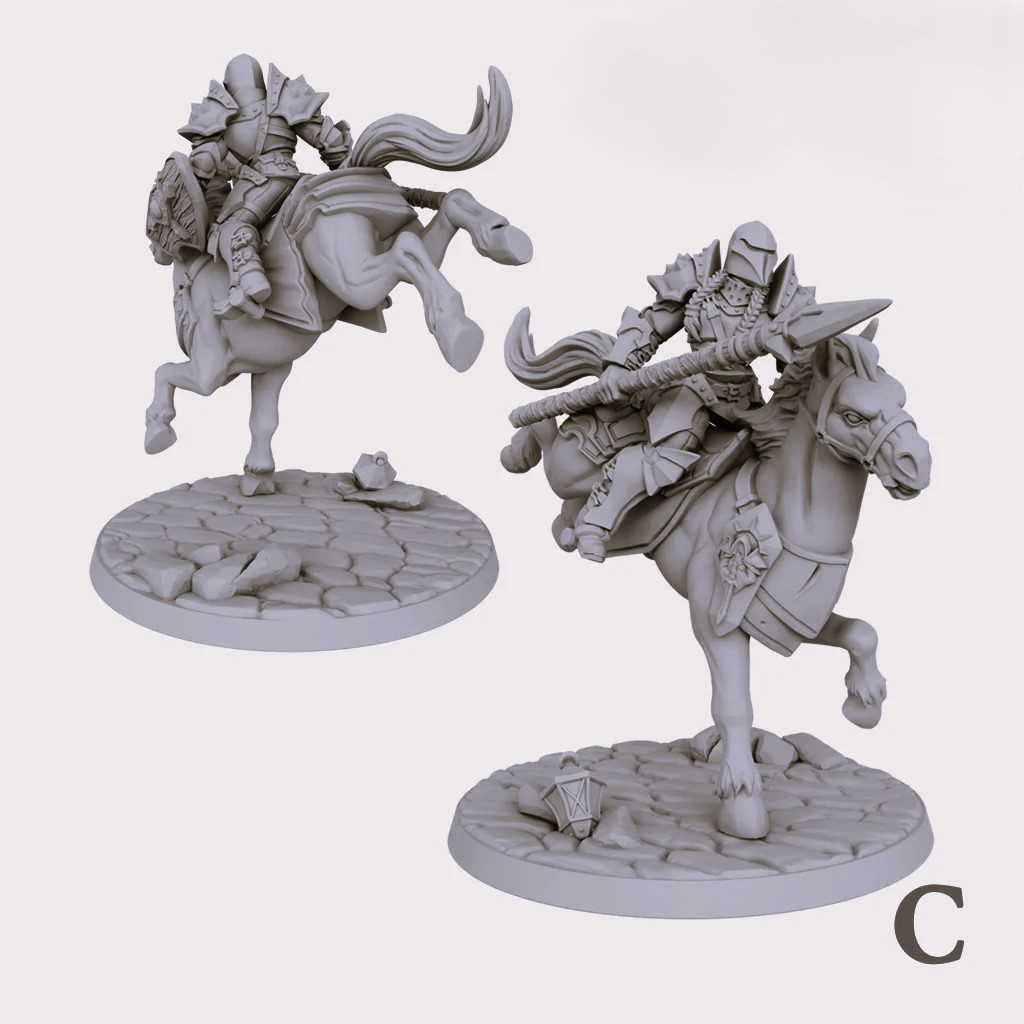 Mounted Heavy Elite Fighters Squad