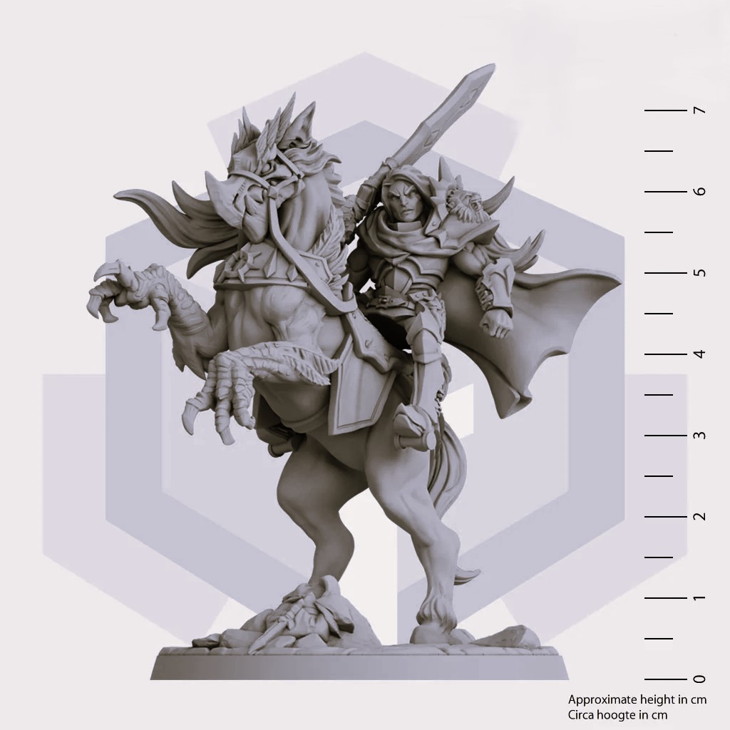 Lord Letharias Mounted On GrifStead