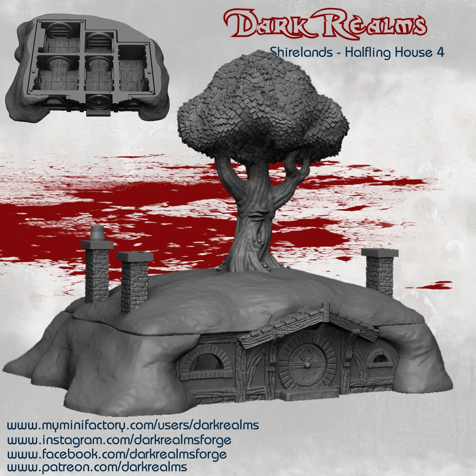 Halfling House 4 – The Shirelands - LOTR