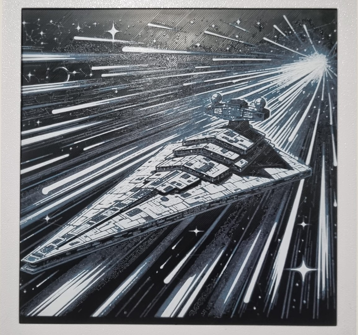 Star Destroyer - Imperial Warship in Hyperspace