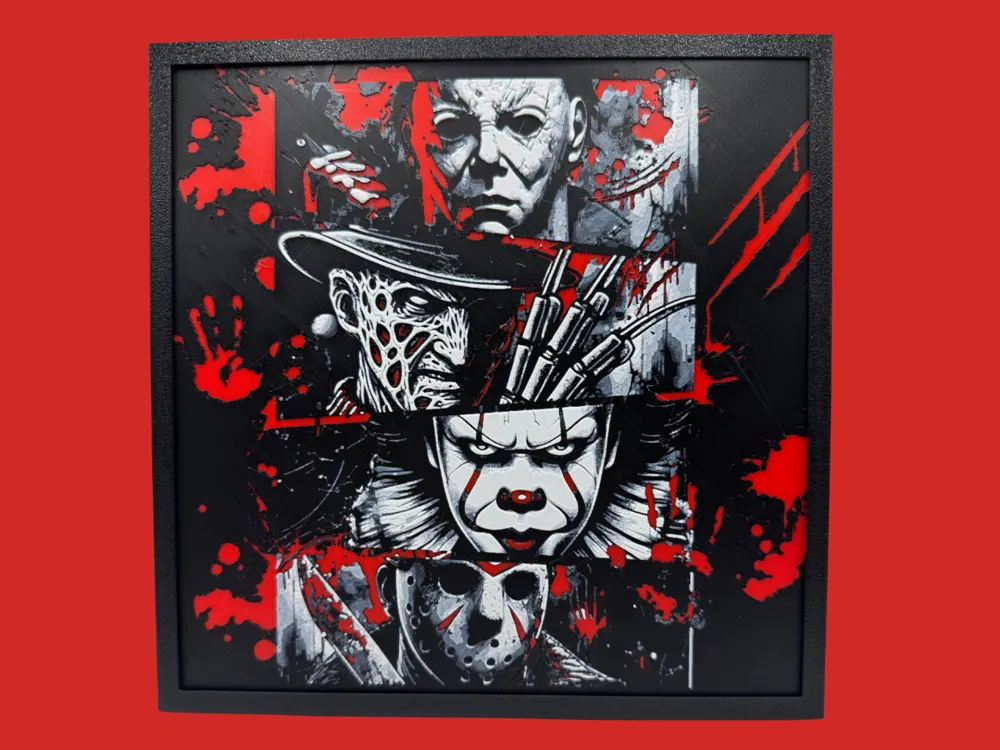 Horror Gang - Michael, Freddy, Pennywise, Jason