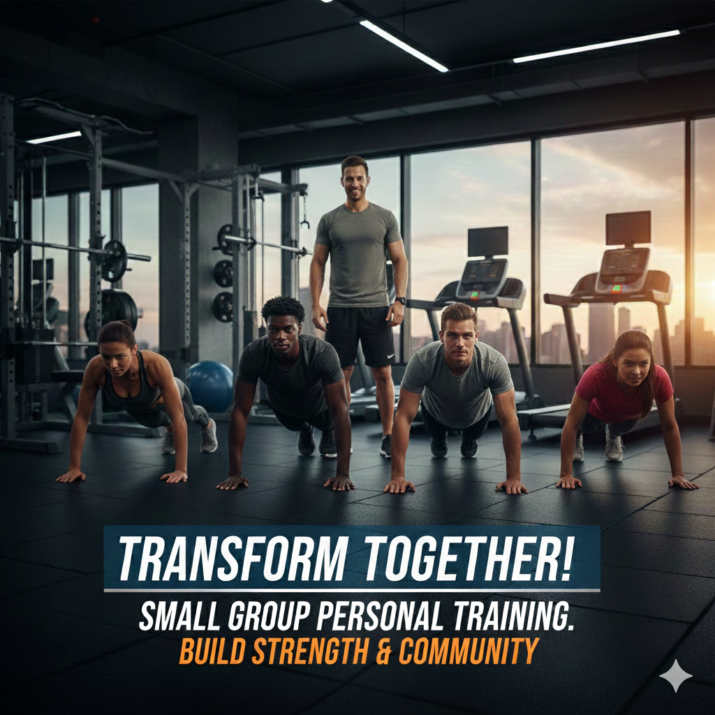 Small Group Personal Training  2-4 people