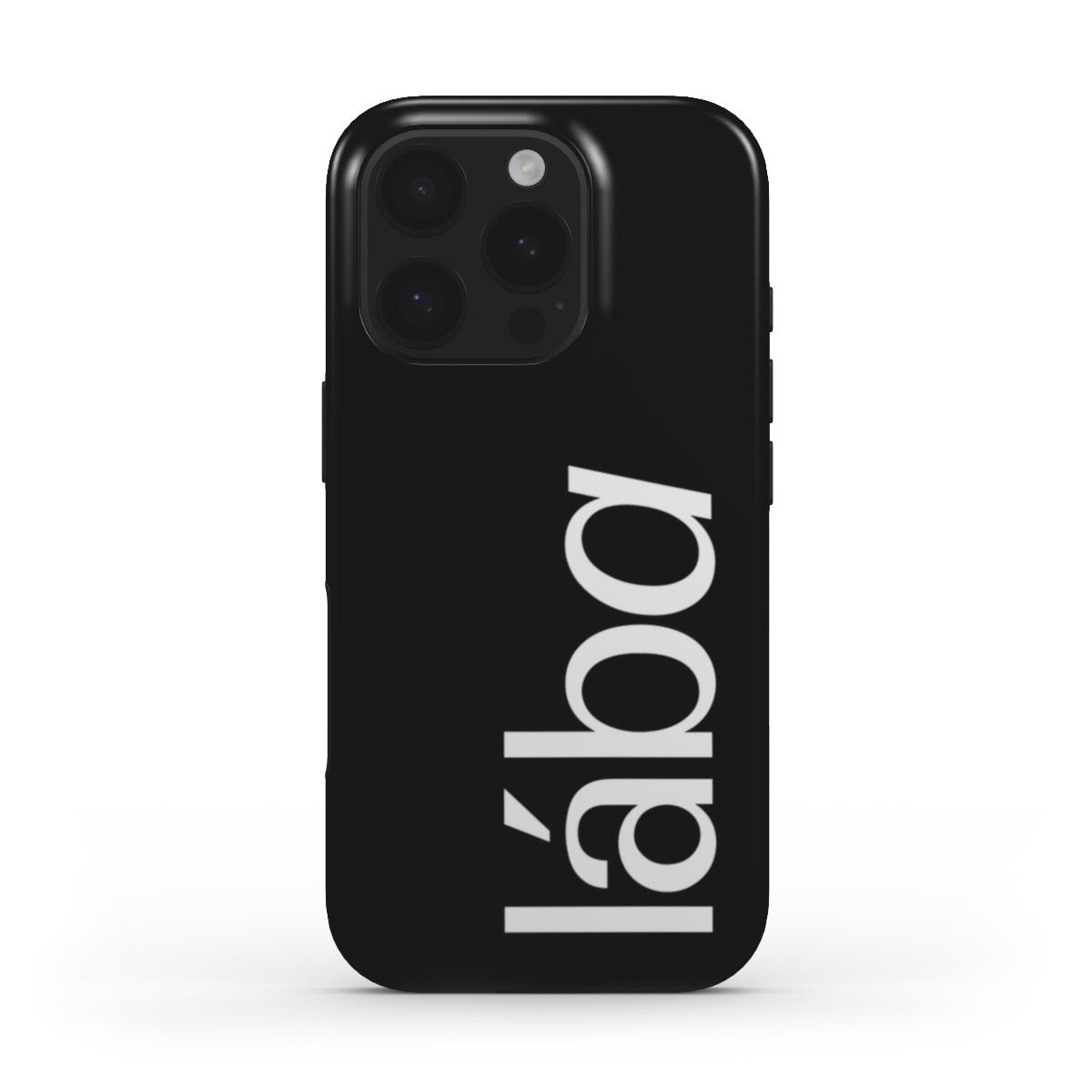 juodas telefono dėklas #lába