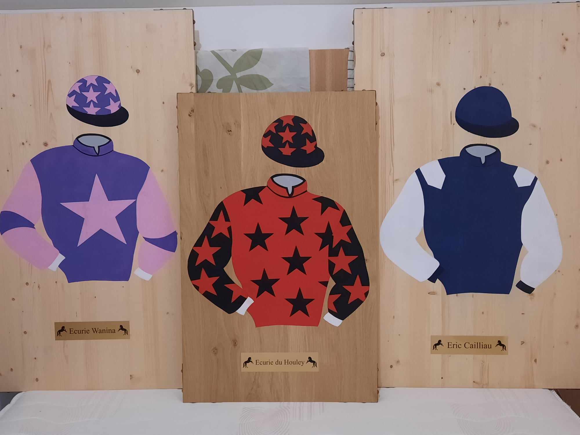 Tableau-Casaque peinture