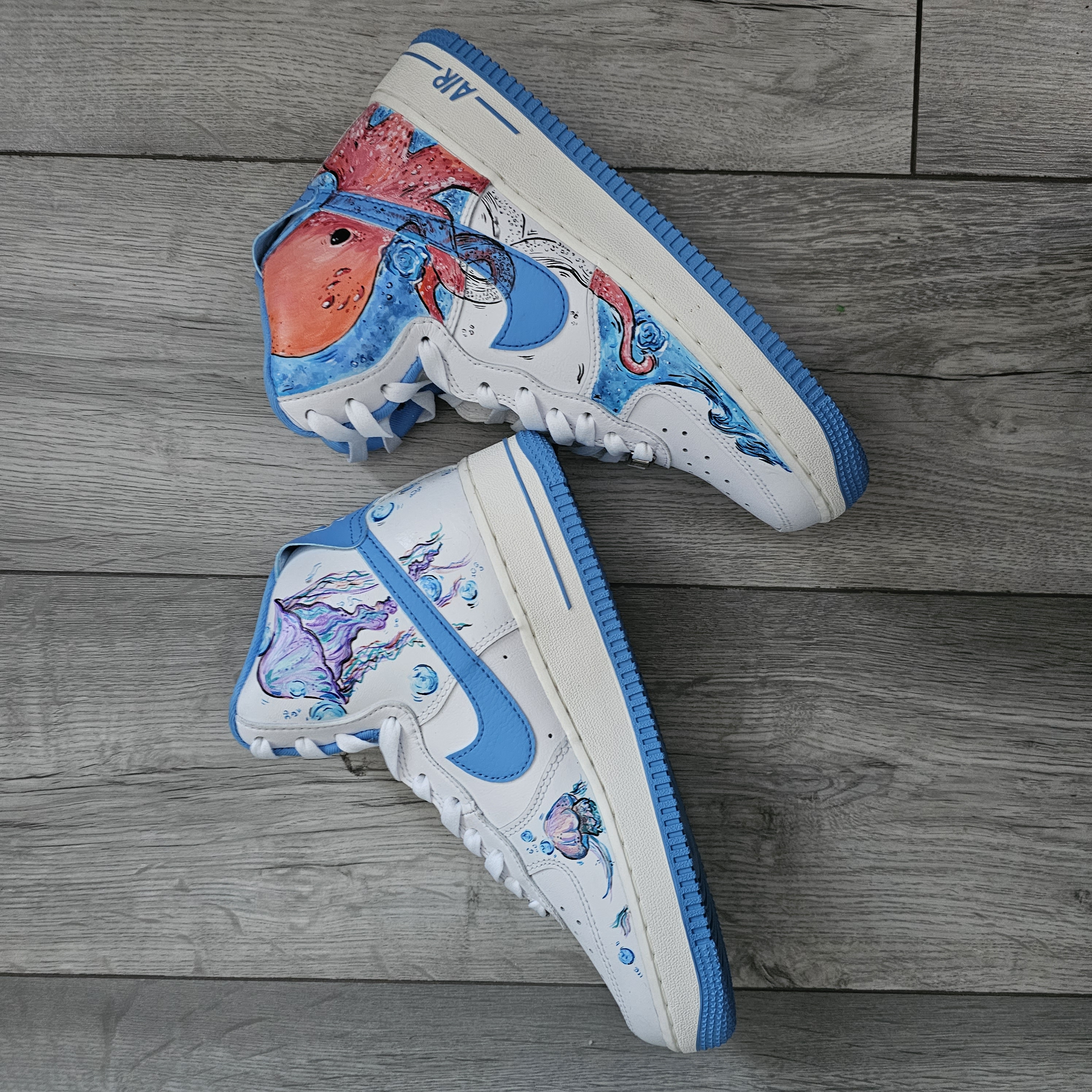 Custom Shoes - OctoJelly Splash