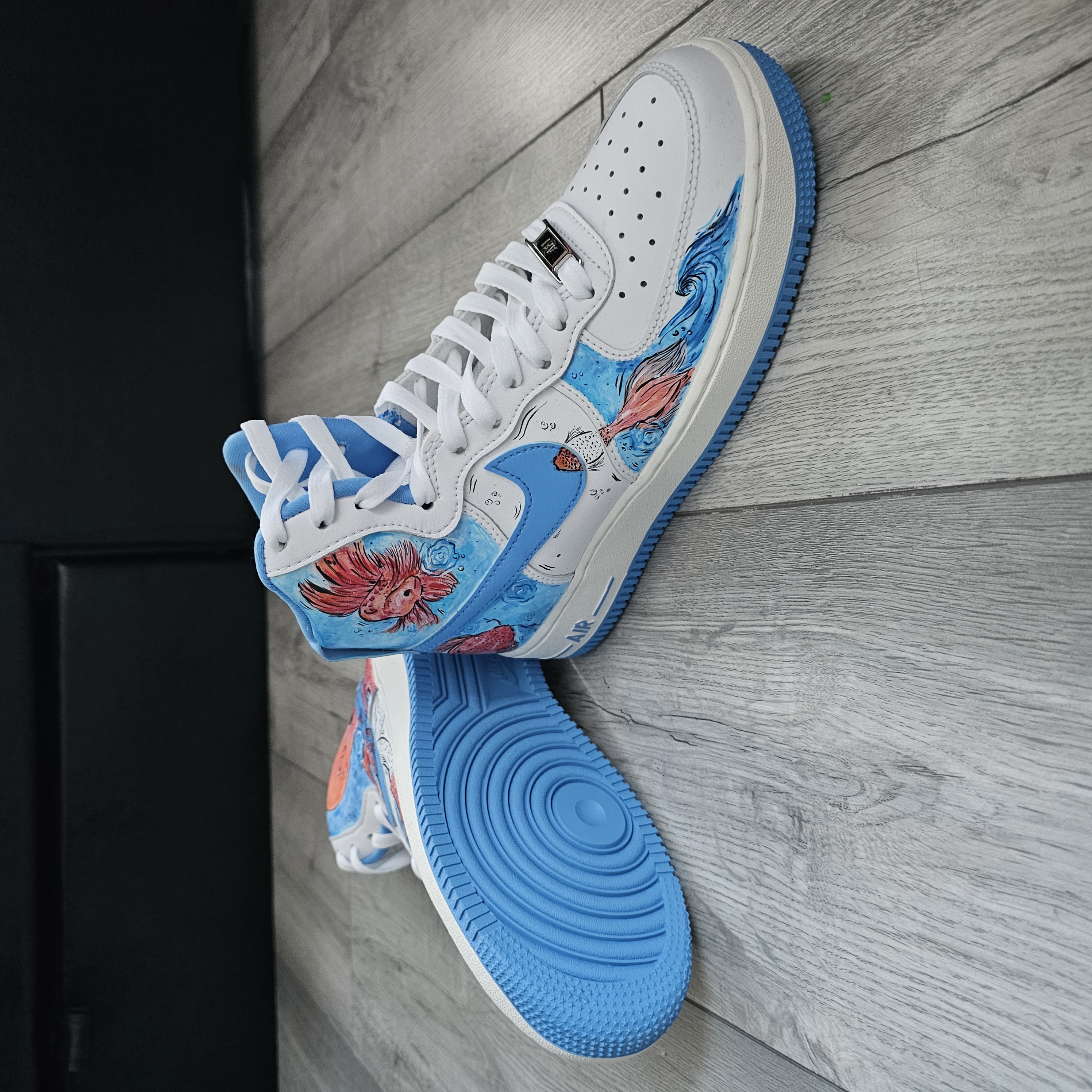 Custom Shoes - OctoJelly Splash