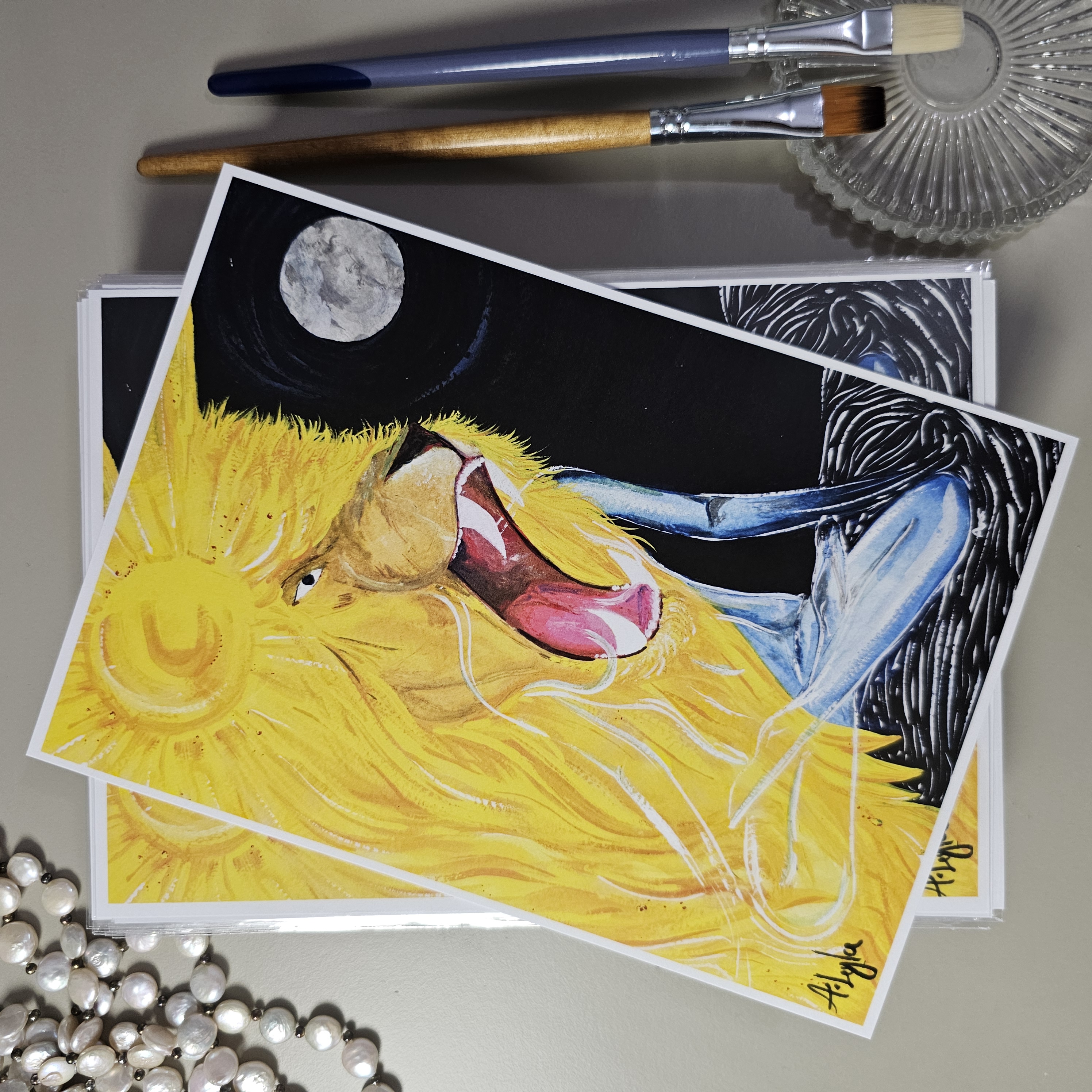 Within me Art Print