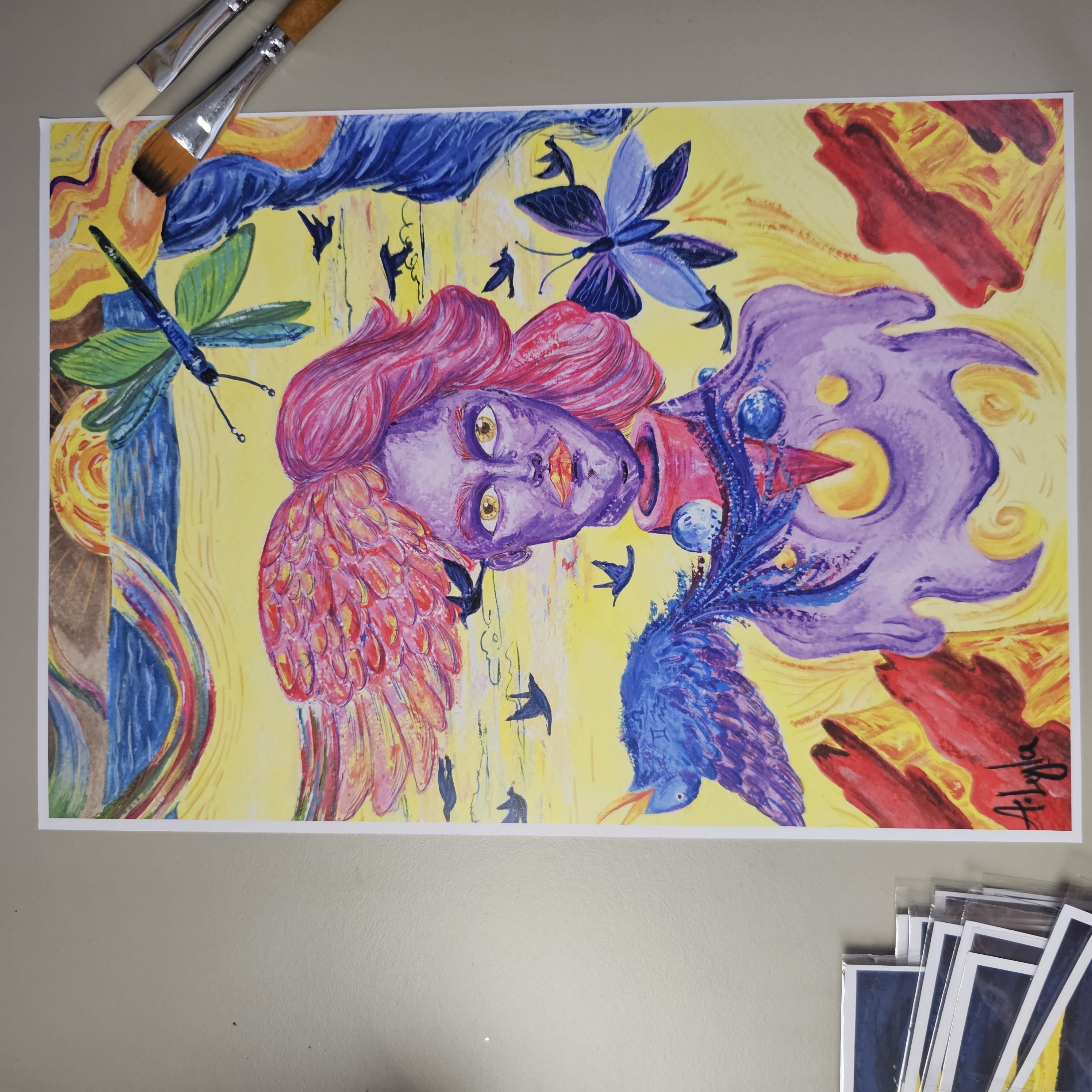 Sylph's Lullaby Print 