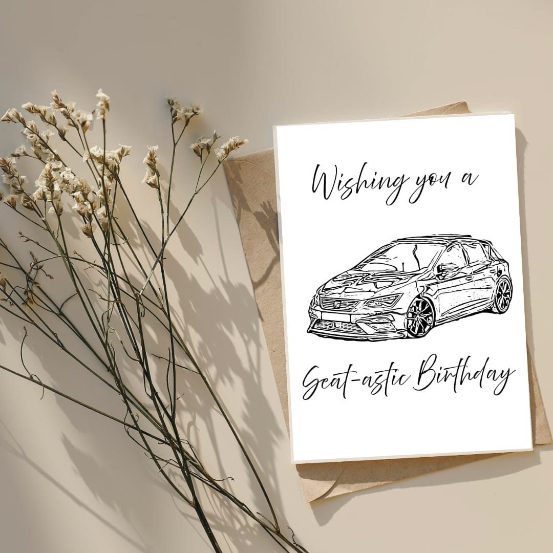 Wishing you a Seat-astic Birthday ; Birthday Card